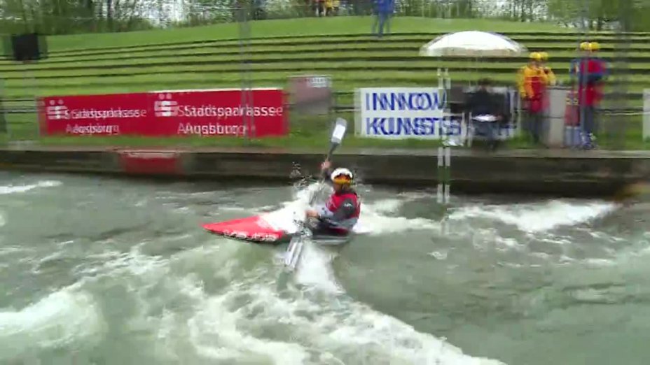 Hannes Aigner - Quali 2015 |Rennen 4|K1-Herren-Finale / Augsburg